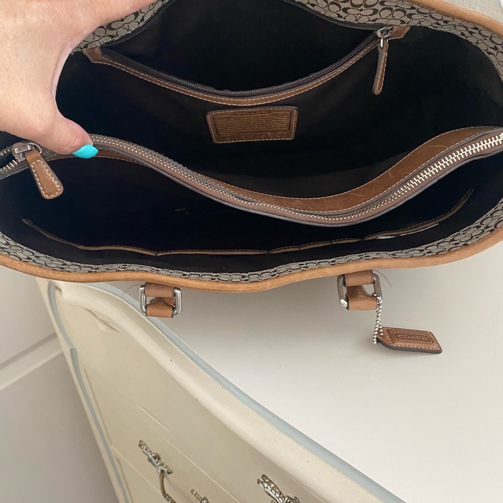 Vintage Coach Signature briefcase - Picture 2 of 6